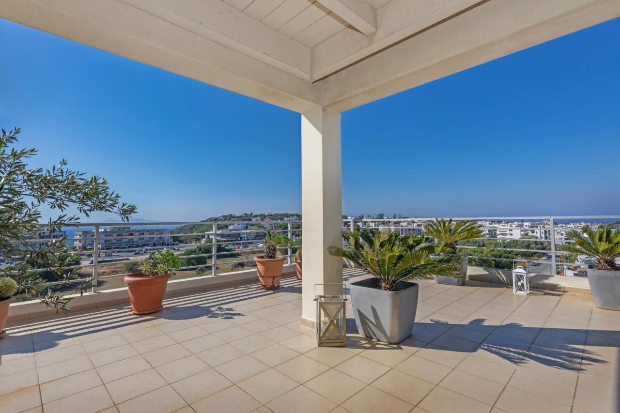 Sunny Penthouse,Modern Amenities+Aegean View Apartment Rhodes City Exterior photo